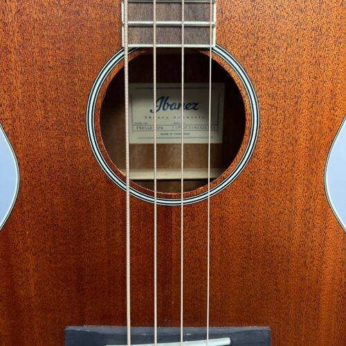 Used Ibanez PNB14E-OPN Acoustic Electric Bass Guitar Open Pore Natural - Image 8