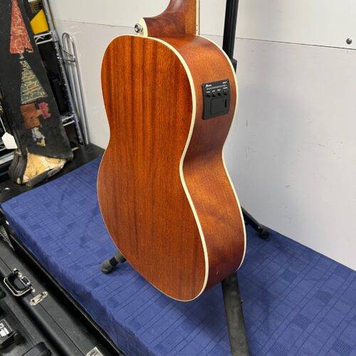 Used Ibanez PNB14E-OPN Acoustic Electric Bass Guitar Open Pore Natural - Image 20