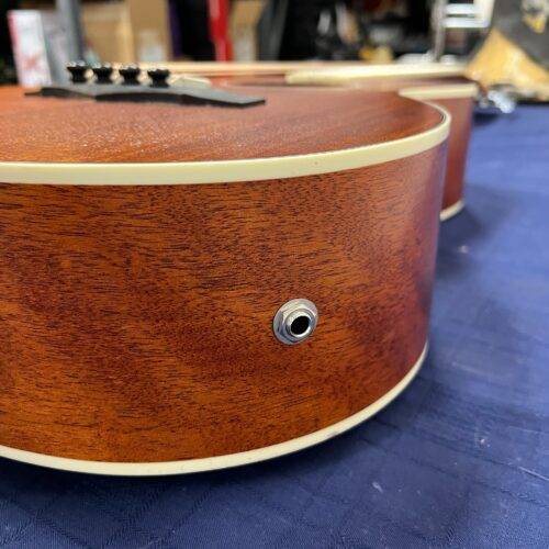 Used Ibanez PNB14E-OPN Acoustic Electric Bass Guitar Open Pore Natural - Image 23
