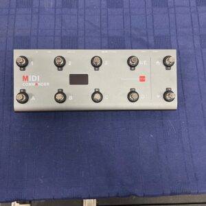 Used MeloAudio MIDI Commander Guitar Floor Multi-Effects Portable USB MIDI Foot Controller