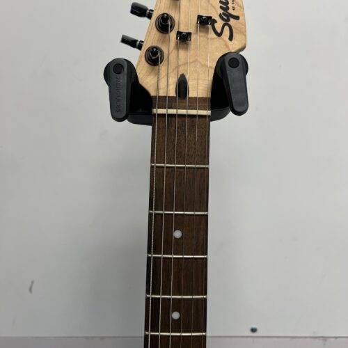 Used Squier by Fender FSR Bullet Strat Stratocaster Electric Guitar HSS Hard Tail 2021 - Image 4