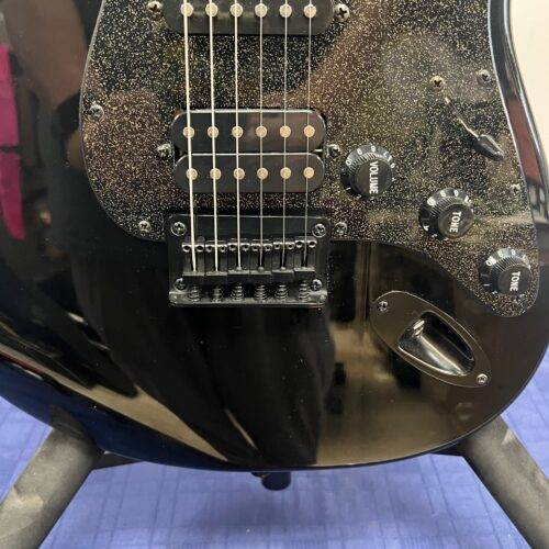 Used Squier by Fender FSR Bullet Strat Stratocaster Electric Guitar HSS Hard Tail 2021 - Image 9