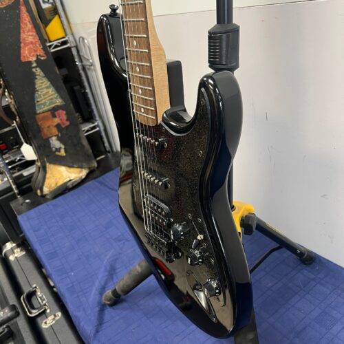 Used Squier by Fender FSR Bullet Strat Stratocaster Electric Guitar HSS Hard Tail 2021 - Image 11