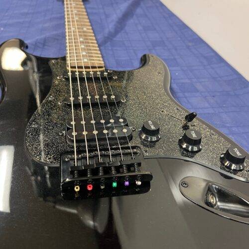 Used Squier by Fender FSR Bullet Strat Stratocaster Electric Guitar HSS Hard Tail 2021 - Image 25