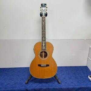 Used Grote Grand Concert 12-Fret Acoustic Electric Guitar Fishman Electronics Solid Cedar Top Rosewood Back and Sides Inlays