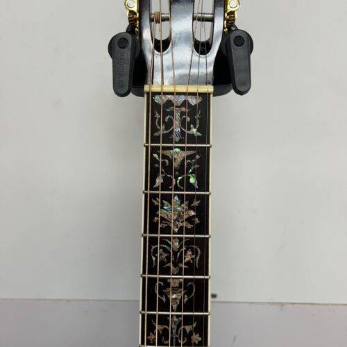 Used Grote Grand Concert 12-Fret Acoustic Electric Guitar Fishman Electronics Solid Cedar Top Rosewood Back and Sides Inlays - Image 4
