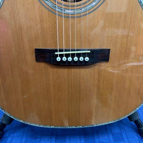 Used Grote Grand Concert 12-Fret Acoustic Electric Guitar Fishman Electronics Solid Cedar Top Rosewood Back and Sides Inlays - Image 10