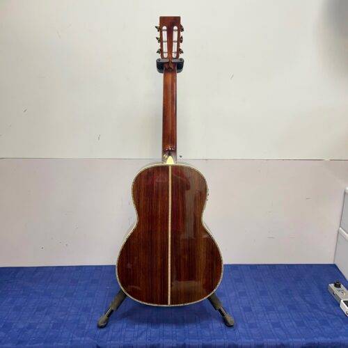 Used Grote Grand Concert 12-Fret Acoustic Electric Guitar Fishman Electronics Solid Cedar Top Rosewood Back and Sides Inlays - Image 14