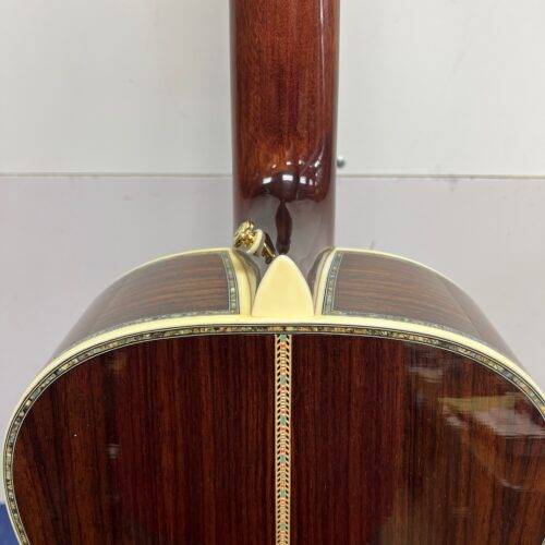 Used Grote Grand Concert 12-Fret Acoustic Electric Guitar Fishman Electronics Solid Cedar Top Rosewood Back and Sides Inlays - Image 19
