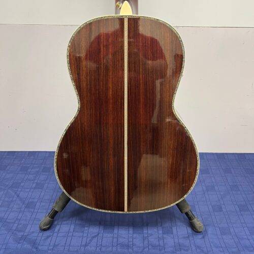 Used Grote Grand Concert 12-Fret Acoustic Electric Guitar Fishman Electronics Solid Cedar Top Rosewood Back and Sides Inlays - Image 20