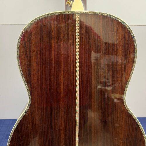 Used Grote Grand Concert 12-Fret Acoustic Electric Guitar Fishman Electronics Solid Cedar Top Rosewood Back and Sides Inlays - Image 21