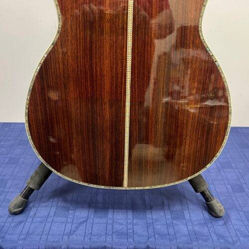 Used Grote Grand Concert 12-Fret Acoustic Electric Guitar Fishman Electronics Solid Cedar Top Rosewood Back and Sides Inlays - Image 22