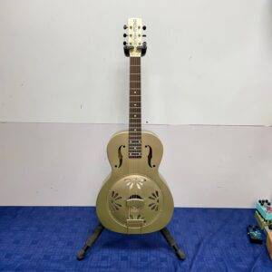 Used Gretsch G9201 Honey Dipper Brass Round Neck Resonator Acoustic Guitar