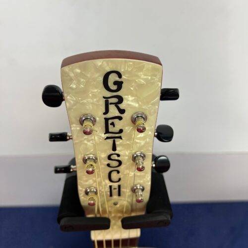 Used Gretsch G9201 Honey Dipper Brass Round Neck Resonator Acoustic Guitar - Image 2