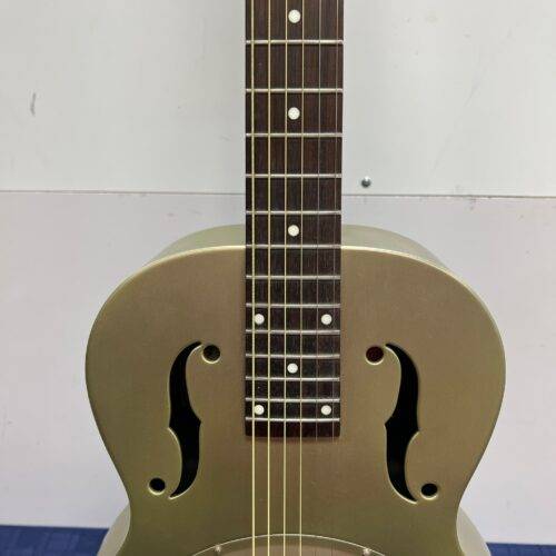 Used Gretsch G9201 Honey Dipper Brass Round Neck Resonator Acoustic Guitar - Image 6