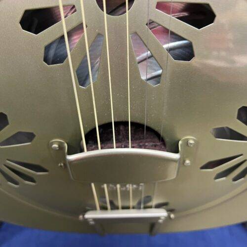 Used Gretsch G9201 Honey Dipper Brass Round Neck Resonator Acoustic Guitar - Image 8