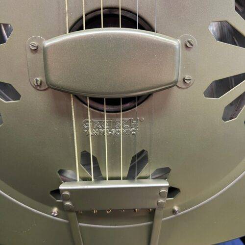 Used Gretsch G9201 Honey Dipper Brass Round Neck Resonator Acoustic Guitar - Image 9