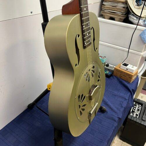 Used Gretsch G9201 Honey Dipper Brass Round Neck Resonator Acoustic Guitar - Image 10