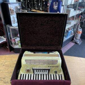 Used Lo Duca Bros. Diane Model 107 Piano Accordion Made in Italy with Case