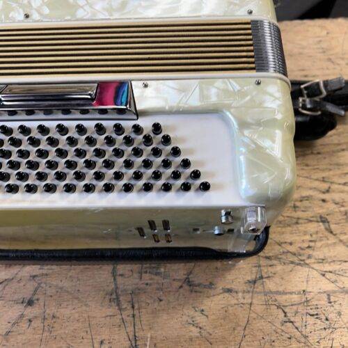 Used Lo Duca Bros. Diane Model 107 Piano Accordion Made in Italy with Case - Image 11