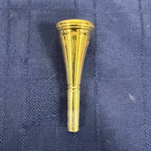 Used Bach 7 Gold Plated French Horn Mouthpiece