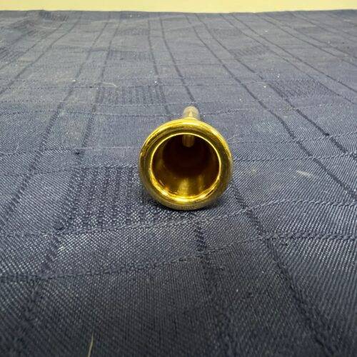 Used Bach 7 Gold Plated French Horn Mouthpiece - Image 4