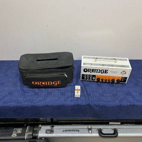 Used Orange Rocker 15 Terror 15-watt 2-channel Tube Guitar Amp Amplifier Head with Bag and Footswitch