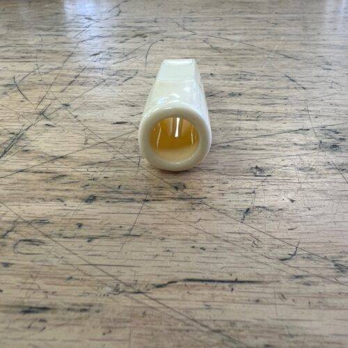 Vintage Runyon Ivory Plastic Size 4 Alto Sax Saxophone Mouthpiece with Cap and Ligature - Image 6