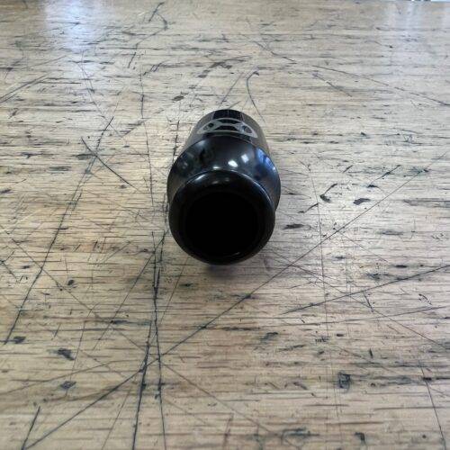 Vintage Henton Ebonite with Brass Table Alto Sax Saxophone mouthpiece - Image 3