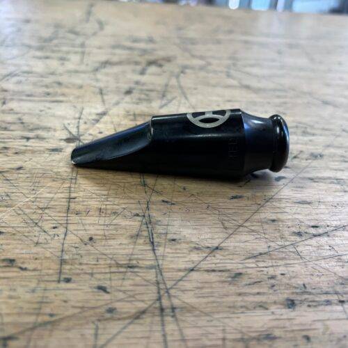 Vintage Henton Ebonite with Brass Table Alto Sax Saxophone mouthpiece - Image 4