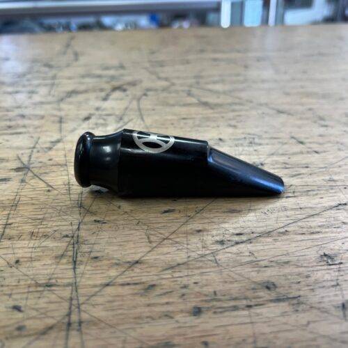 Vintage Henton Ebonite with Brass Table Alto Sax Saxophone mouthpiece - Image 5