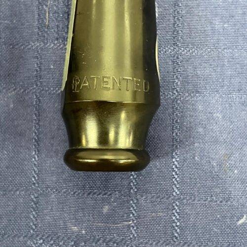 Vintage Henton Ebonite with Brass Table Alto Sax Saxophone mouthpiece - Image 8