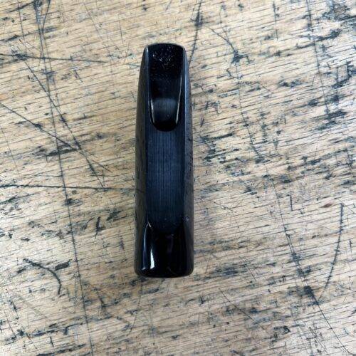 Vintage Runyon Black Plastic Size 4 Alto Sax Saxophone Mouthpiece with Ligature and Original Box - Image 6