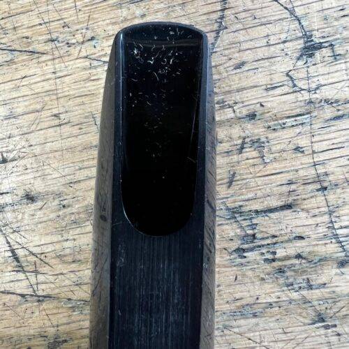 Vintage Runyon Black Plastic Size 4 Alto Sax Saxophone Mouthpiece with Ligature and Original Box - Image 7