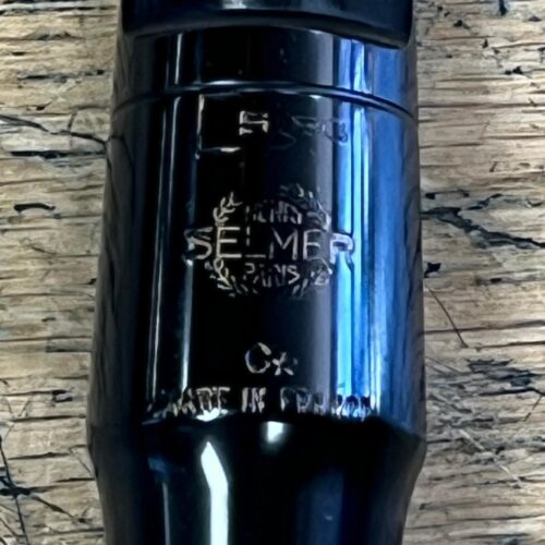 Used Selmer Paris S80 C* C Star Alto Sax Saxophone Hard Rubber Mouthpiece #7 - Image 2