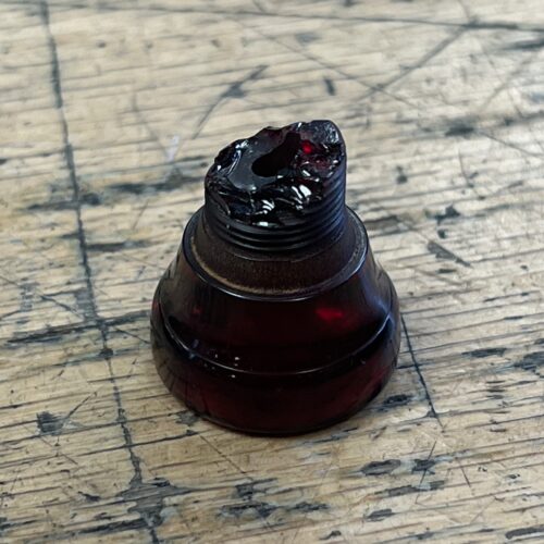 Used Conn BI-420 Visible Embouchure Trumpet Mouthpiece Screw Top Bakelite - Image 4