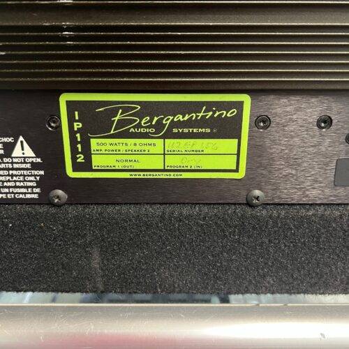 Used Bergantino IP112 500W Powered Bass Cab Cabinet - Image 9