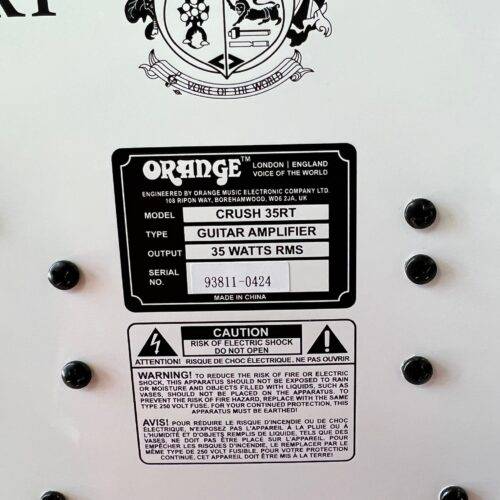 Used Orange Crush 35RT Guitar Combo Amp Amplifier - Image 4