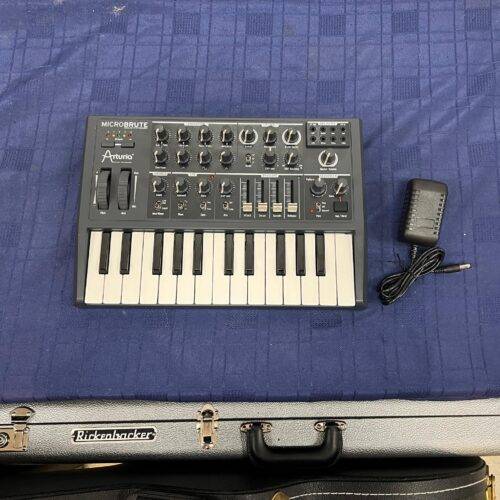 Used Arturia Micro Brute Analog Synth Synthesizer Keyboard