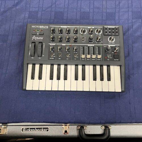 Used Arturia Micro Brute Analog Synth Synthesizer Keyboard - Image 2