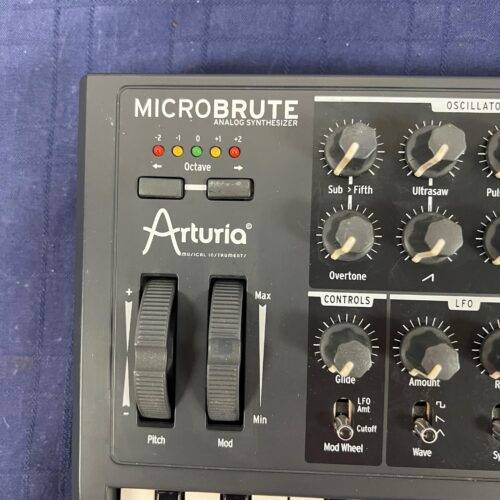 Used Arturia Micro Brute Analog Synth Synthesizer Keyboard - Image 3