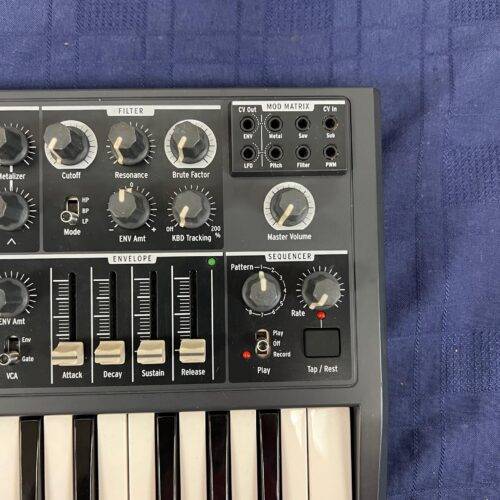 Used Arturia Micro Brute Analog Synth Synthesizer Keyboard - Image 5