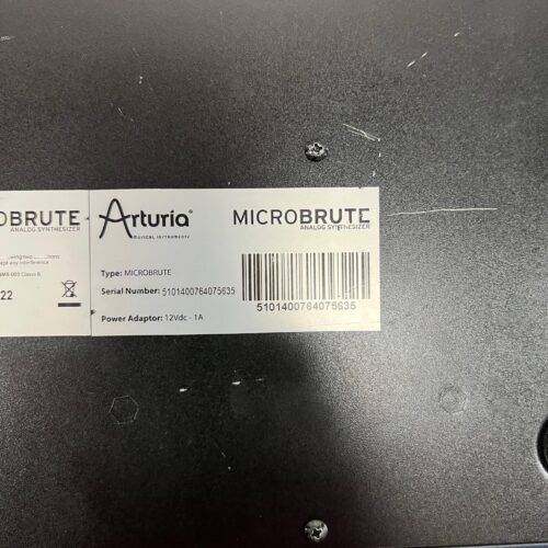 Used Arturia Micro Brute Analog Synth Synthesizer Keyboard - Image 13