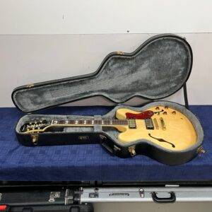 Used Epiphone Sheraton II Semi Hollow Body Electric Guitar with Hard Case Made in Korea