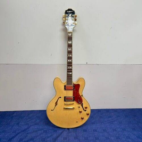 Used Epiphone Sheraton II Semi Hollow Body Electric Guitar with Hard Case Made in Korea - Image 2