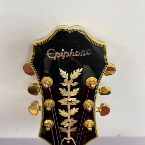 Used Epiphone Sheraton II Semi Hollow Body Electric Guitar with Hard Case Made in Korea - Image 3