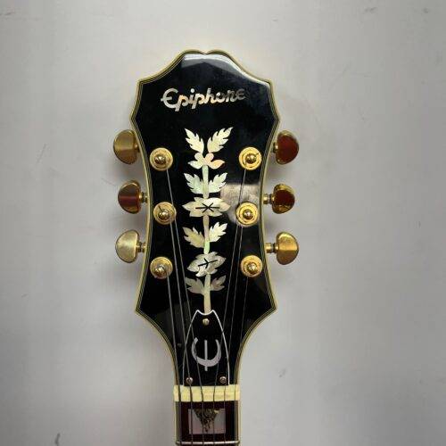 Used Epiphone Sheraton II Semi Hollow Body Electric Guitar with Hard Case Made in Korea - Image 4