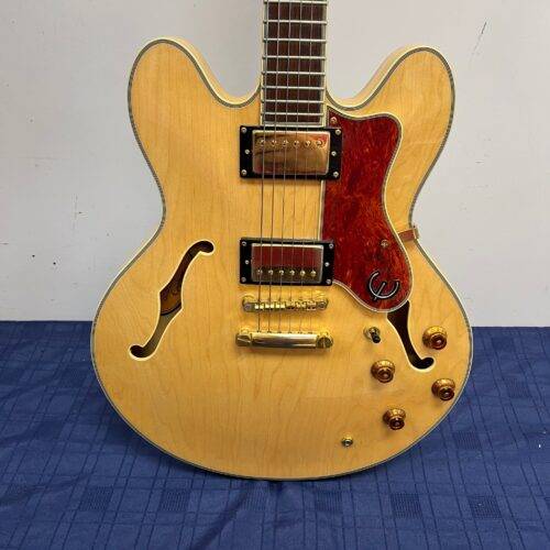 Used Epiphone Sheraton II Semi Hollow Body Electric Guitar with Hard Case Made in Korea - Image 7