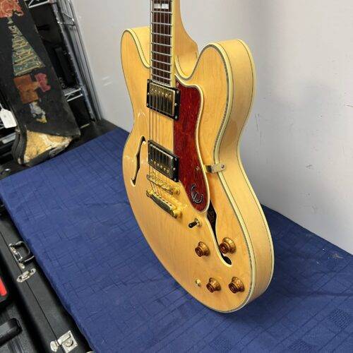 Used Epiphone Sheraton II Semi Hollow Body Electric Guitar with Hard Case Made in Korea - Image 11