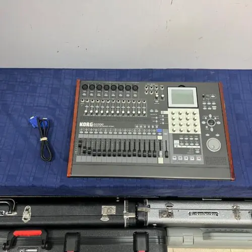 Used Korg D3200 32-track Digital Recorder with CD-RW Drive, Advanced Editing Features, and REMS Effects